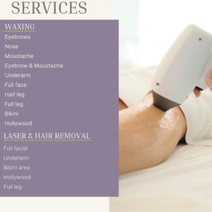 Waxing - Our Services - LCG Aesthetics